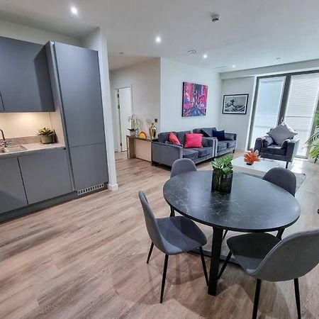 Luxury City Centre Townhouse With Parking Manchester Exteriör bild